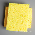 Dishwashing with clean cellulose sponge Magic wipe